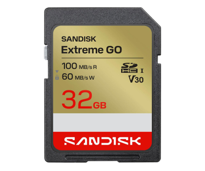 Karta pamięci Sandisk 32GB SDHC Extreme Go UHS-I 100/60 MB/s